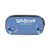 New Stitch Stitch Single-Layer Student Pencil Case Square Large-Capacity Polyester Stationery Box Printable Picture