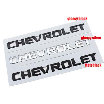 1 Stück ABS Auto Hinterer Buchstaben Logo Aufkleber Stoßstange hinten Heckklappe Kofferraum Aufkleber Auto Heck Emblem Aufkleber Styling Zubehör