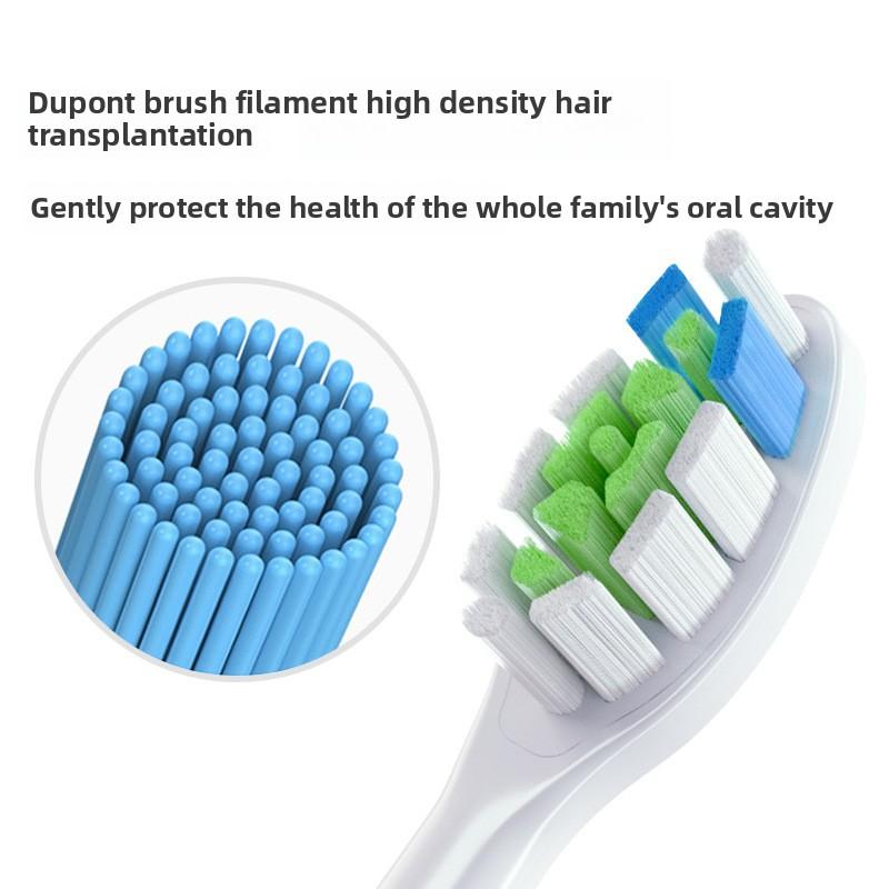 Geeignet für Philips Elektrische Zahnbürste Aufsatz Ersatzbürstenkopf DuPont Borsten HX3/6/9 Serie UV-Sterilisation Vakuumkleber