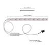 190mm Efficient Even Lighting Customizable Length LED Strip for Bambu-Lab A1 Mini 6500K Easy Installation