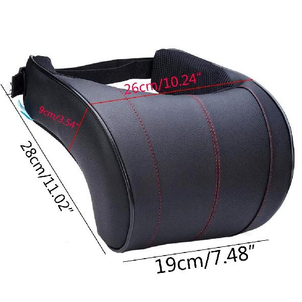 Car Seat Headrest Pillow Neck Pillow Head Neck Rest Support Cushion Memory Foam