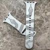 Stylish Engraved Snake Design Two-color Band For Apple Watch 42mm 46mm 49 45 41 S10 9 8 Perfect Daily Wear Parties Sports Strap