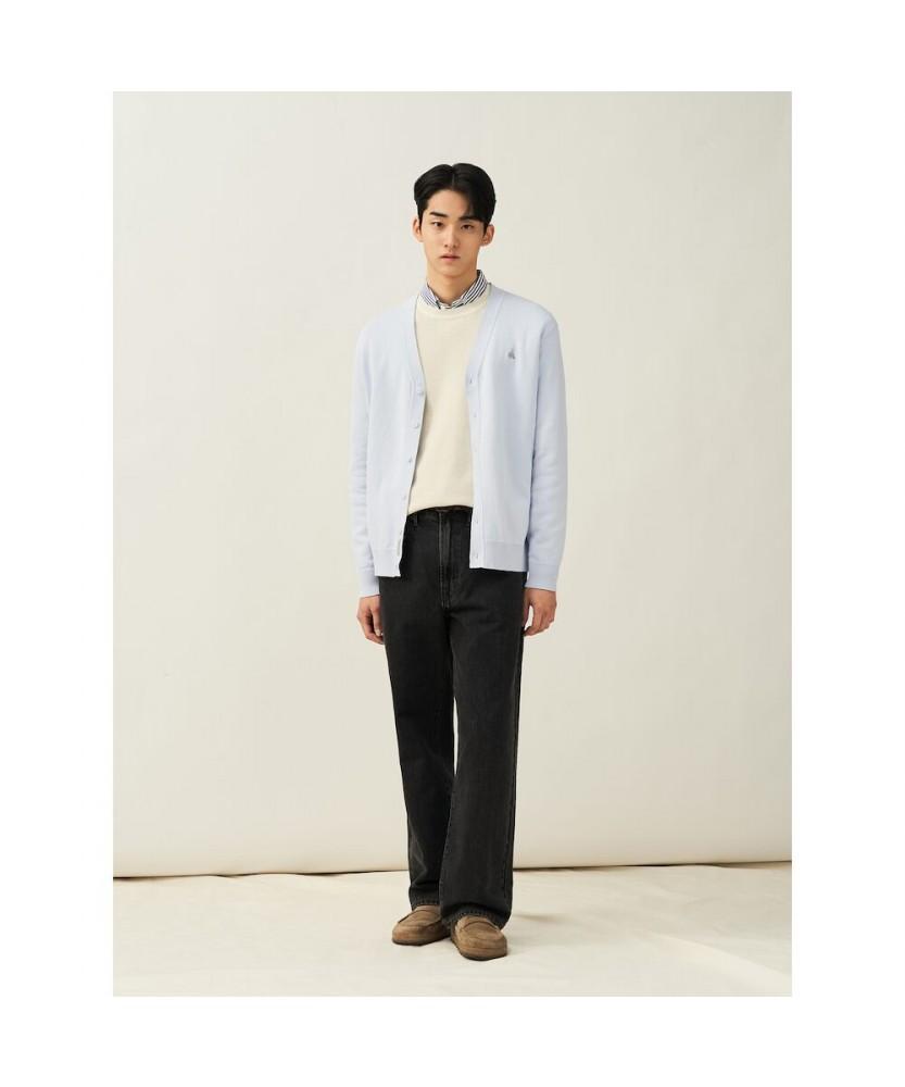 Beanpole Men [Essential] Cotton Barrel B Cardigan - Light Grey (Bc515Ae102)