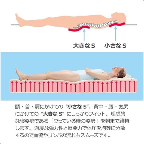 Maniflex Ergo Topper: A High-resilience Mattress Pad for Improved Sleep Quality. Single Size, 4cm Thick. Simply Place It Over Your Futon or Mattress F