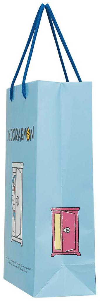 Skater Paper Tote with Sanrio PABG3 Bag, Large, Handle, "I'm Doraemon" Design,