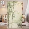 Chinese Bamboo Forest Wall Sticker Living Room Decor Static Self-adhesive Glass Door Window Privacy Film Anti Peeping  Decal