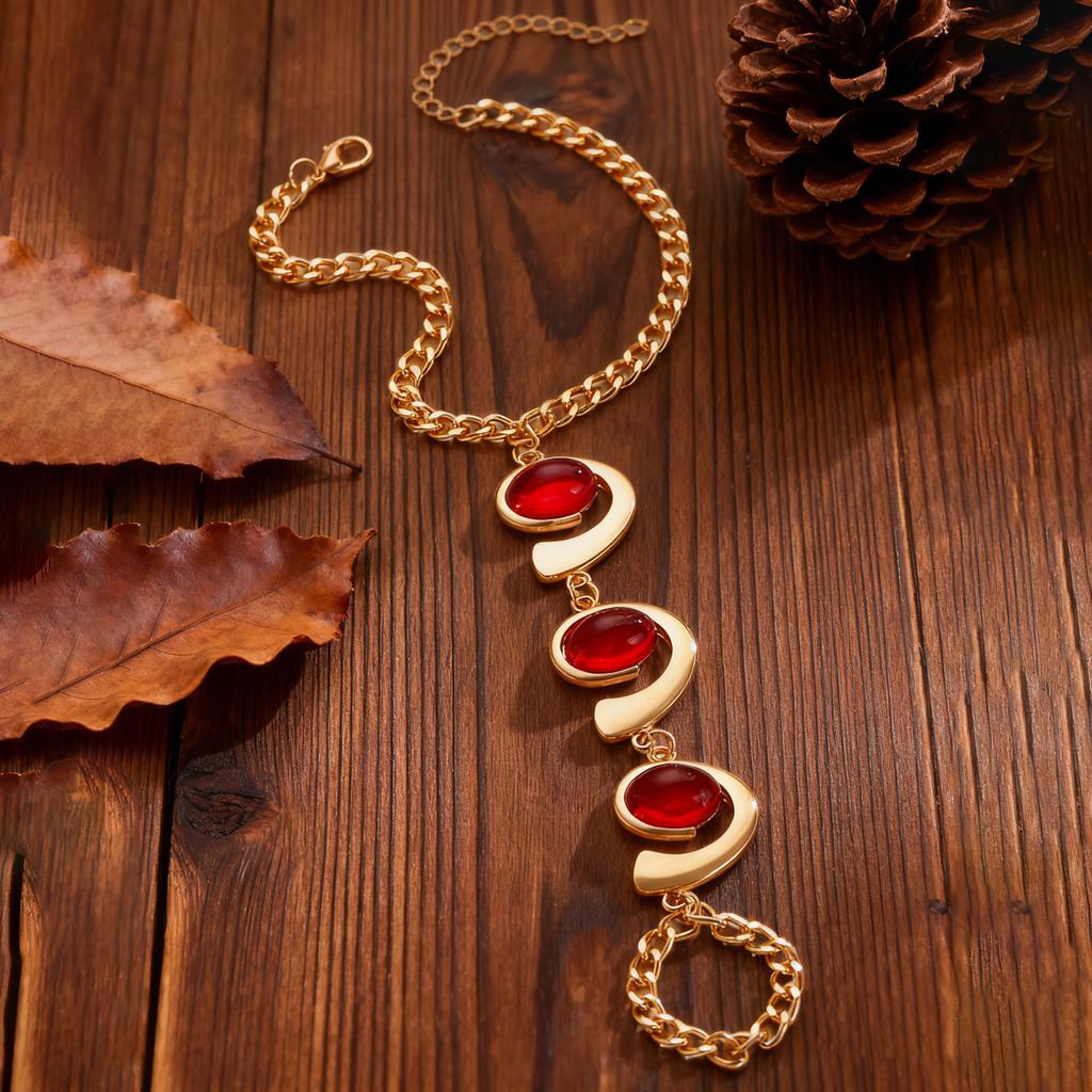 Fashion exaggerated jewelry unique personality snail high sense finger bracelet ring