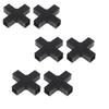 2/6/8/10/20 Set ABS Plastic Pipe Angle Fittings Hexagonal 6 Pass 22mm Cross Square Tubes