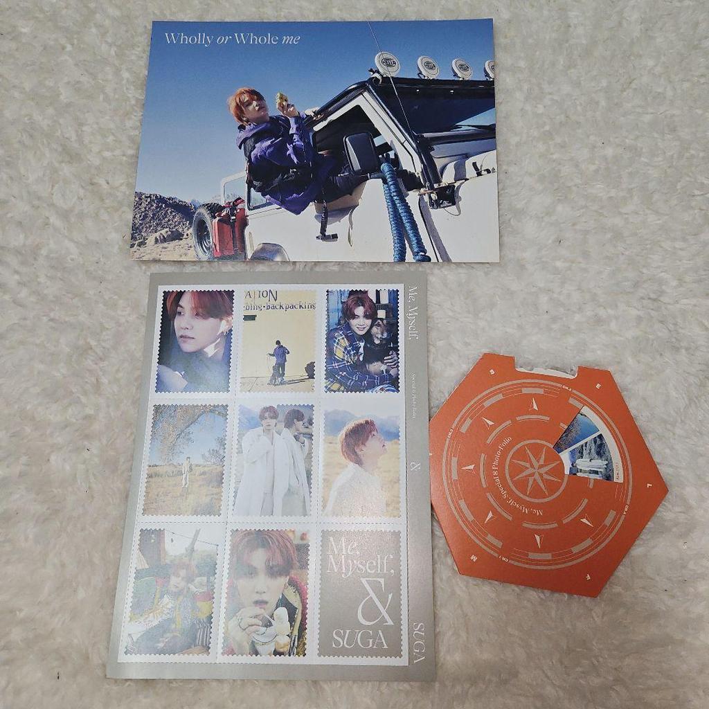 [USED] BTS Me, Myself & SUGA Photobook (with bonus)