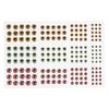 PATIKIL Fishing Lures 3D Eyes 3mm/4mm/5mm/6mm 183 Pieces Waterproof Artificial