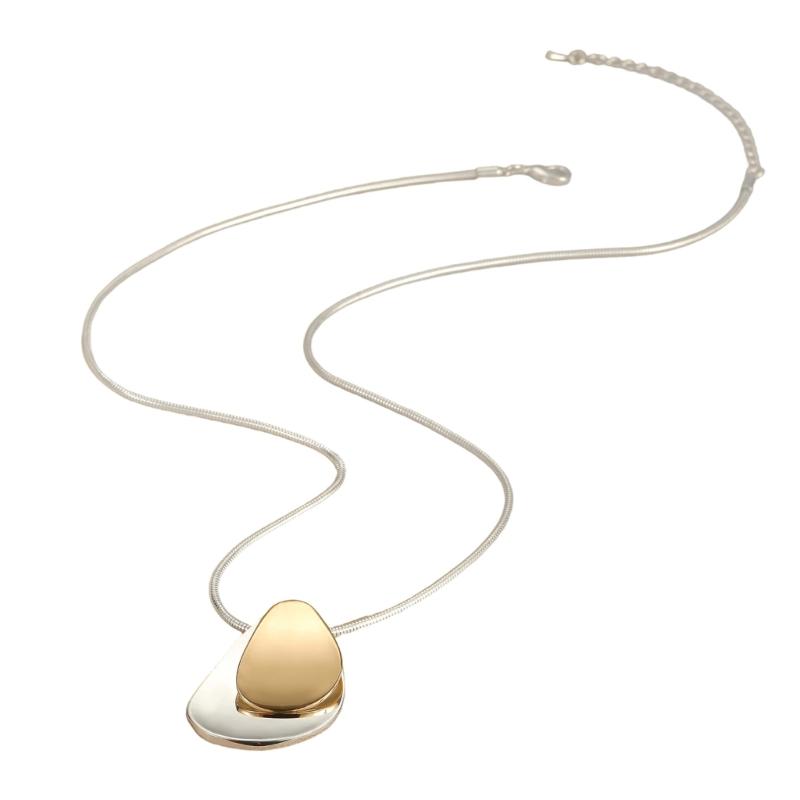 

Elegant Waterdrop Pendant Necklace Jewelry Accessory for Women Featuring Sturdy Alloy With Long Time Use Designs 1