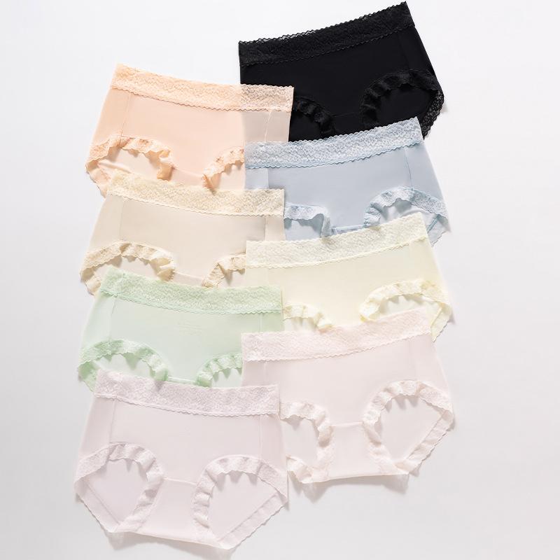 Damsommar Spets Lätt Sval Känsla Isilke 10A Antibakteriella Trosor