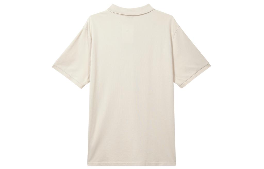 Nike Polo Shirts Men's Beige Polo Collar Moderate Straight Fit DV9708-138