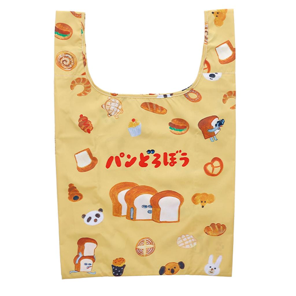 Marushin Eco Bread Picture Bread Shopping Eco Can be Hanged on a School 4195000300 Bag, Thief, Book, Design, Cute, Bag, Bag, Portable, Compact, Bag,
