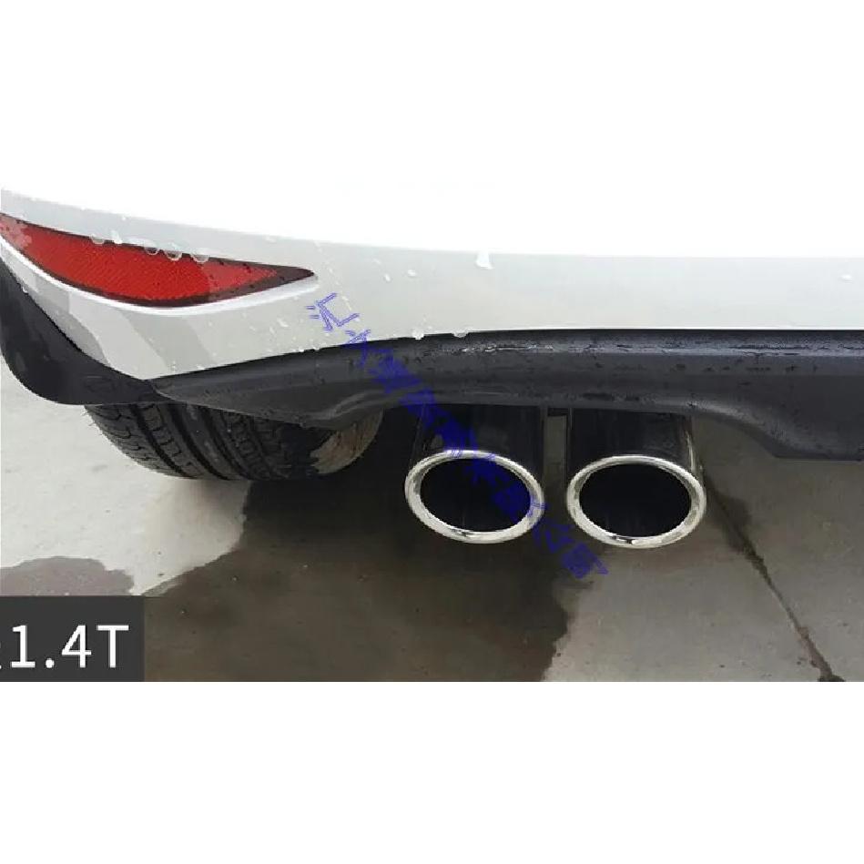 For Volkswagen Golf 7 MK7 1.4T 2014 2015 2016 2017 Stainless Steel Exhaust Muffler Tip