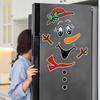 NEW Christmas Snowman Magnetic Fridge Stickers Merry Christmas Decoration