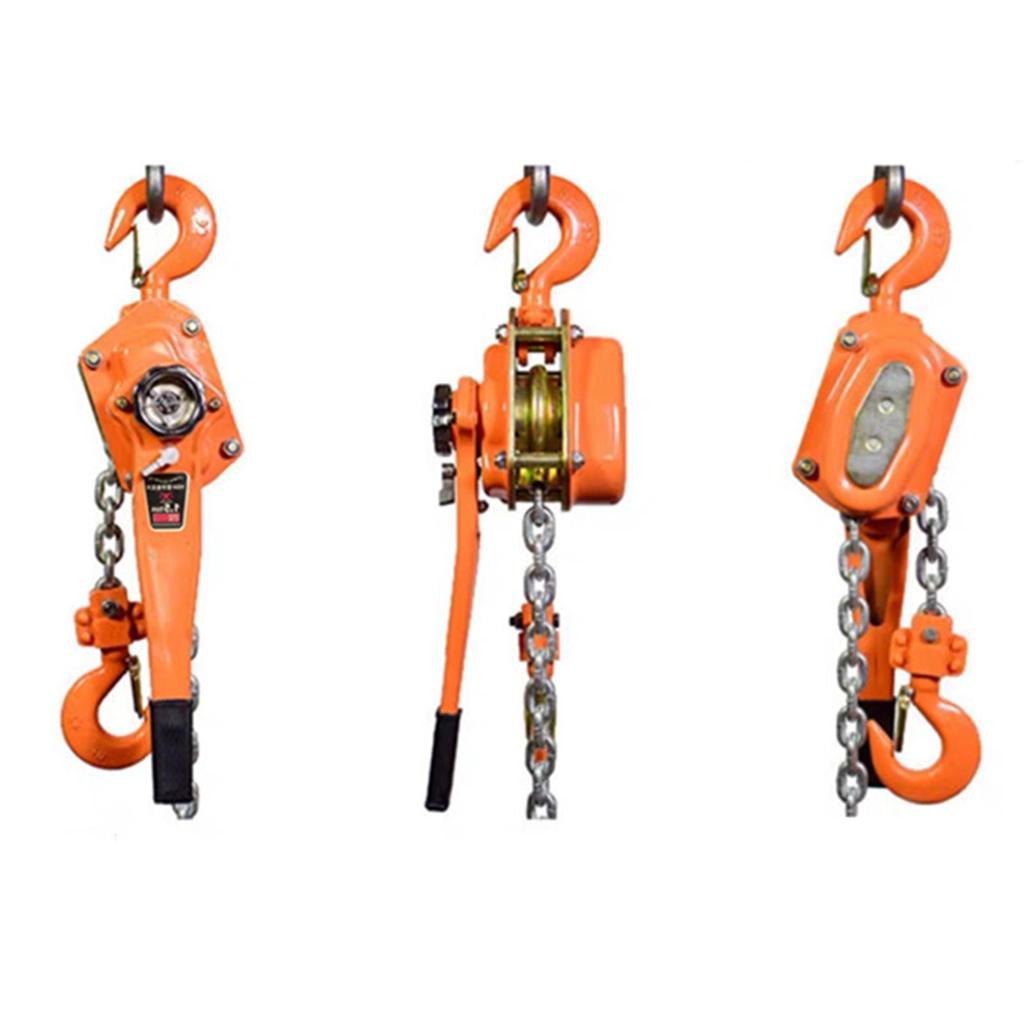 Manual Lever 360° Rotation Hook Manganese Steel Come Along Auto Chain Leading for Factory