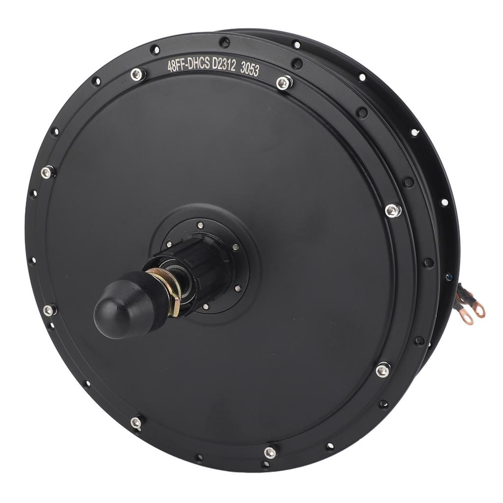 48V 2000W motor pro elektrické kolo, 190mm hliníková slitina, 3 jízdní režimy, bezkartáčový, bezpřevodový, zadní kolo