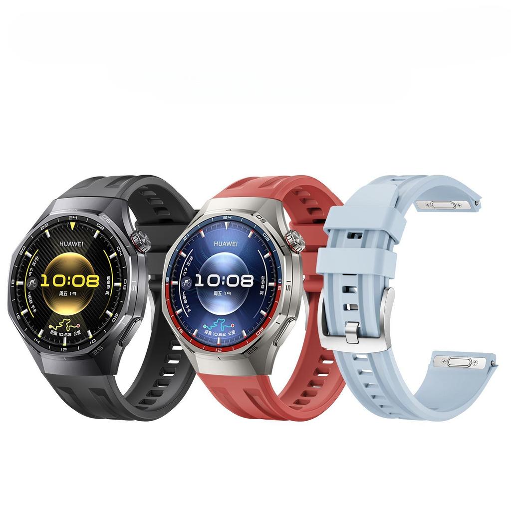 Armband für Huawei Watch GT6 Pro 46mm Herren Damen Armband für Huawei Watch GT6 Pro 46mm Drücken Schnellverschluss Silikonband Armband