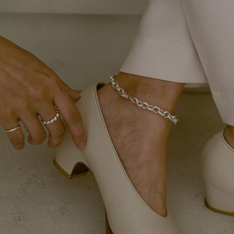 Retro Finger Bubble_SB262 (bracelet&anklet)