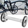 Barra di Estensione Ruota Facile Alta Resistenza Leggera Telescopica Pieghevole Barra di Estensione per Bici per Brompton 3sixtyArgento