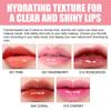 EELHOE Plumping Lip Glaze Lip Plumping Care Fade Lip Lines Hydrating Moisturizing Watery Glass Lip Gloss Oil