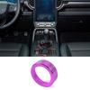 Purple Alloy DRIVE MODE Adjust Knobs Ring Cover for Ford Ranger -2024