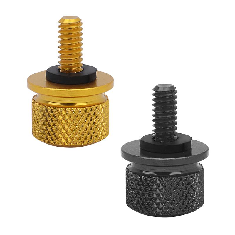 Black Chrome Gold Motorcycle Rear Seat Fender Bolt CNC Screw Motocross Accessories For Harley Sportster Touring Softail Dyna CVO