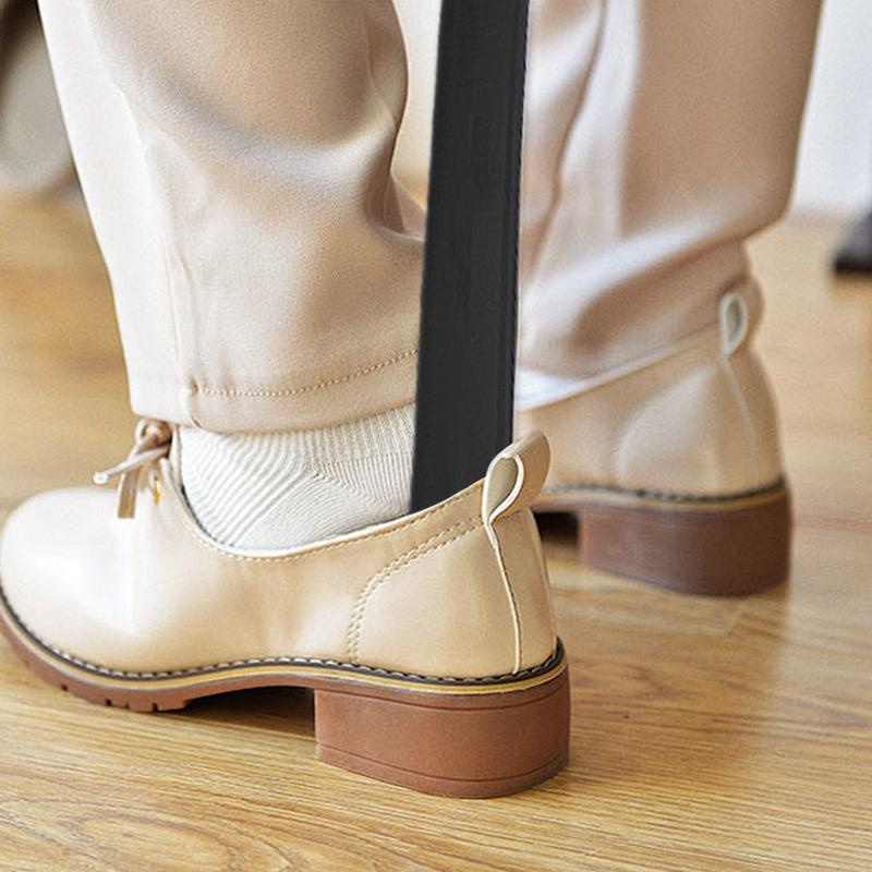 Long Shoe Horn Dressing Stick Sock Remover Aid Helper 16.7in Extra Long Shoe Horn For Boots Flexible Shoe Lifter Dressing Stick