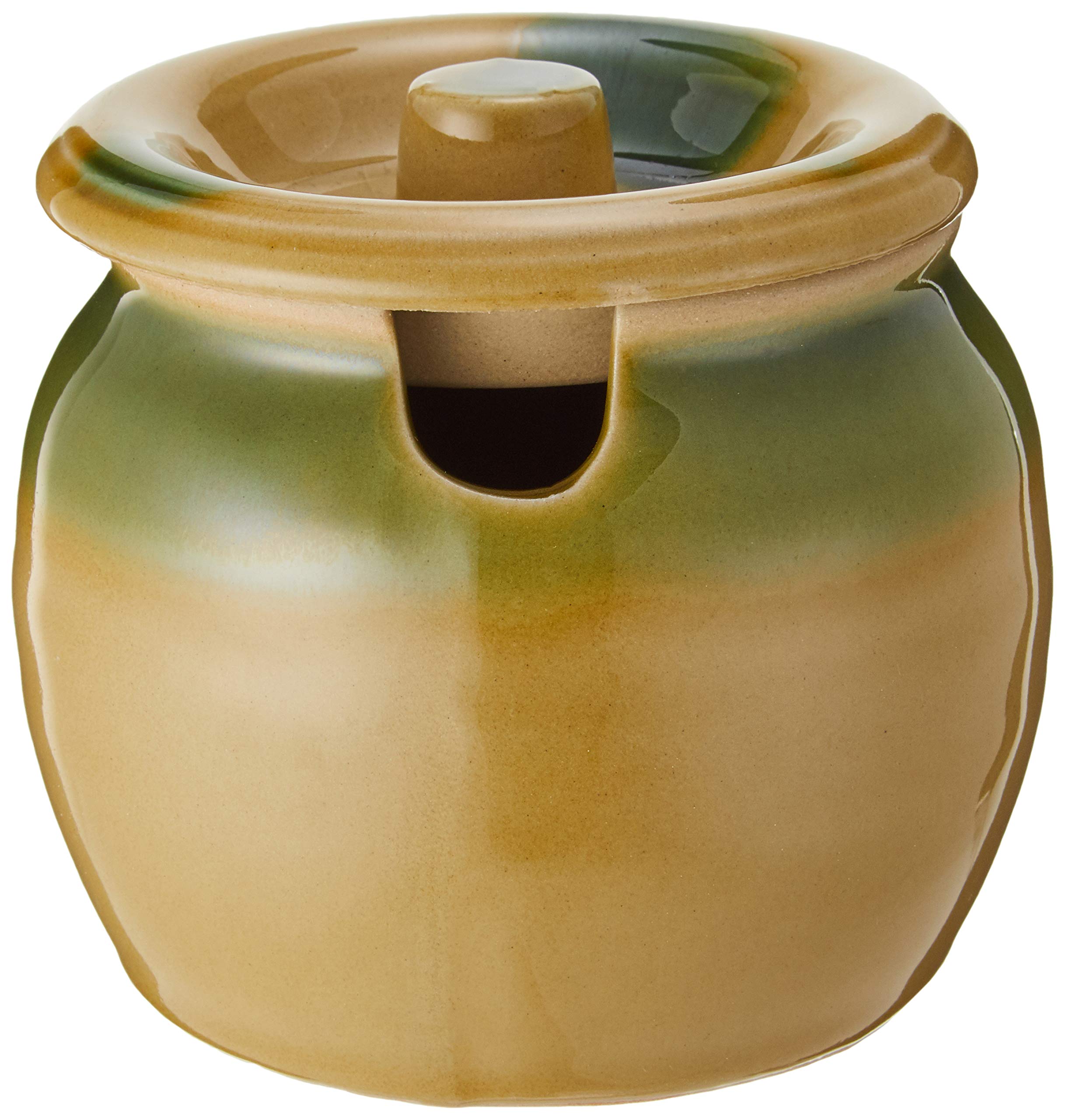 

Oribe Obi Sauce Jar x Japanese Commercial 2-go [11.3 8.8cm, 430cc, 551g] [Tableware] [Japanese Restaurant, Inn, Tableware, Use]