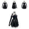 Stylish Misa Amane Death Note Anime Cosplay Black Dress For Halloween And Parties