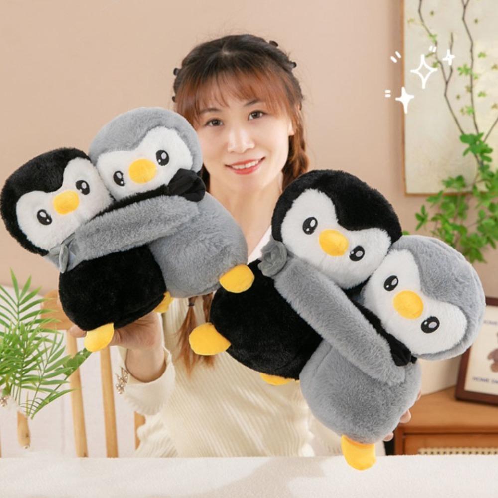 Stuffed Penguin Plush Toys Animal Couple Penguin Doll Hug Penguin Plush Doll  Kids Gifts