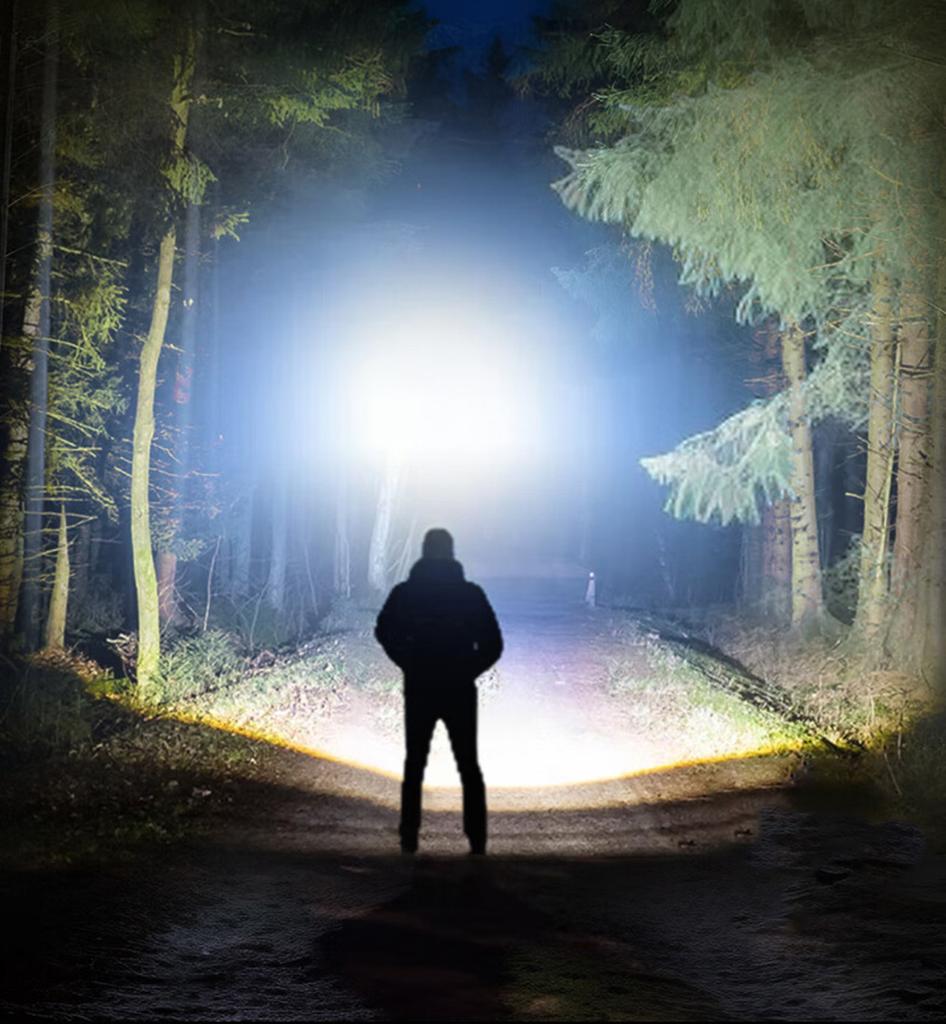 High Power XHP70 LED Flashlight Type-c Rechargeable Aluminium Alloy Torch Zoom Hand Lantern For Camping, Outdoor Emergency