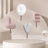 Xiaomi 4PCS/Pack Love Letters Shape Hooks Self-adhesive Storage Hooks for Hanging Key Hats Clothes Towel Wall Decor Home Organizers450000
