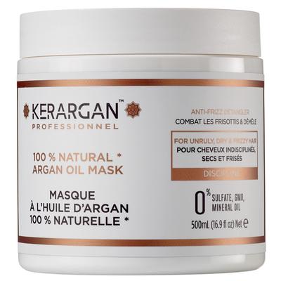 Argan Oil Mask To Deeply Nourish and Strengthen Curls - Curly Hair - Sulfate, Paraben and Silicone Free - 500 Ml