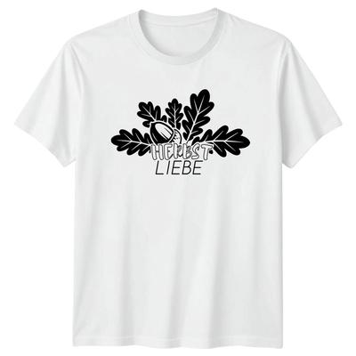 Stylish Herbst Liebe TShirt Autumn Nature Autumn Gift For Him And Her