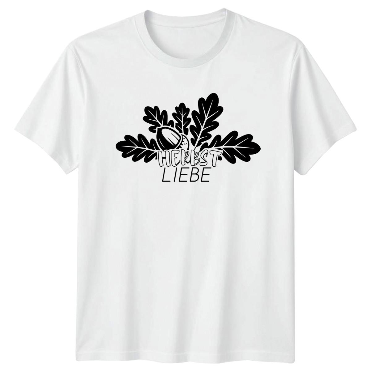 Stylish Herbst Liebe T-Shirt Autumn Nature Autumn Gift For Him And Her XXXL