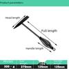 Spring Handle Welding Hammer 500g - Rust and Slag Removal Tool