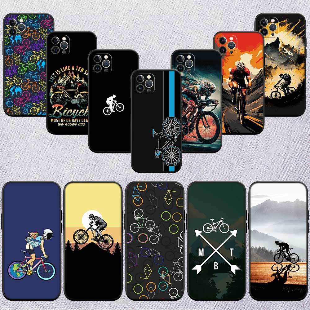 Cycling Bicycle Phone Case for Samsung S20 S21 S21S S22 S23 S24 FE Ultra Plus Lite F06 F16 M06 M16 M56 A07 A17 A36 A37 A55 A57