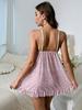 European and American Floral Summer New Suspender Internet Celebrity Explosion Ultra-thin Milk Silk Nightdress High-end Can Be Worn Outside