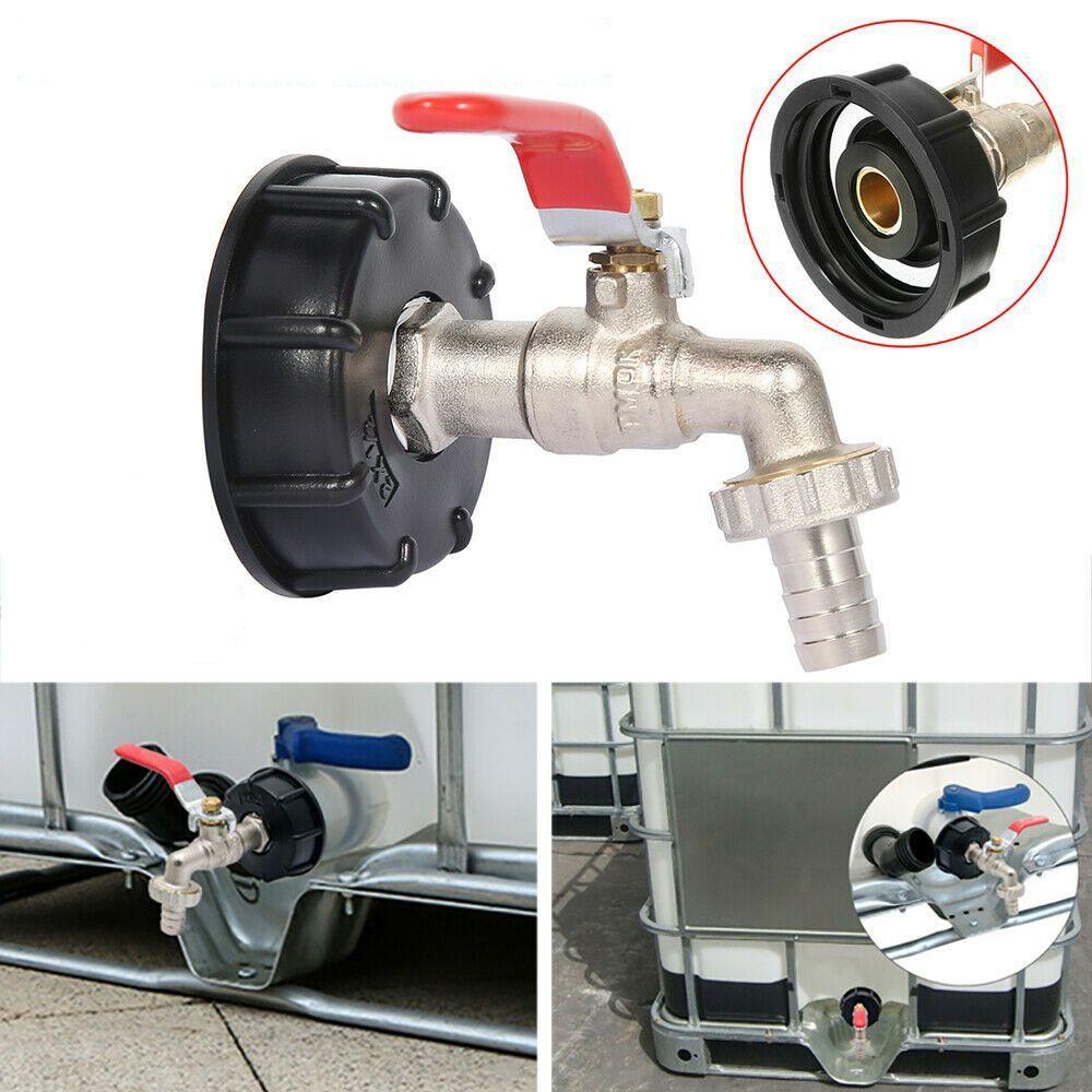 Kran do beczki na wodę zamienny 1/2'' 3/4'' złącze kran ogrodowy trwały kran gospodarstwo domowe