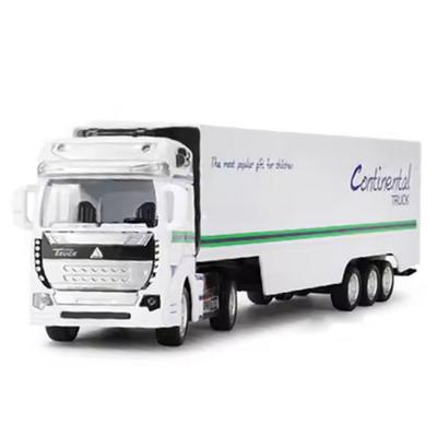 KidsPangPang Power Metal Pull-Back Container Truck Toy