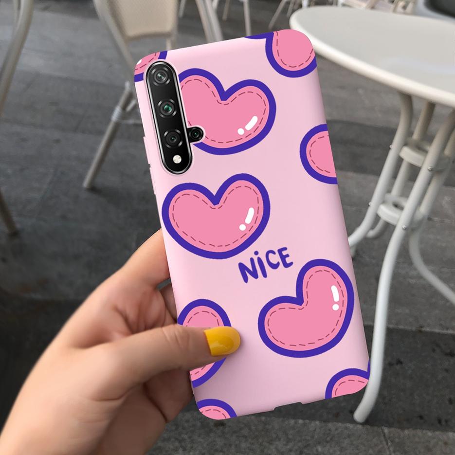For Huawei Nova 5T Case Honor 20 Fashion Art Painted Cover Soft Slim Phone Case For Huawei Nova 5T 5 T Honor20 Back Cover Bumper