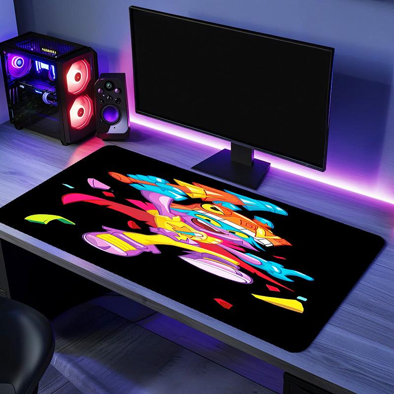 Superthings3 Mouse Pad - Non-Slip Rubber Base, Smooth Surface for Work,Gaming,Office,And Home Use, Desk Mouse Pad