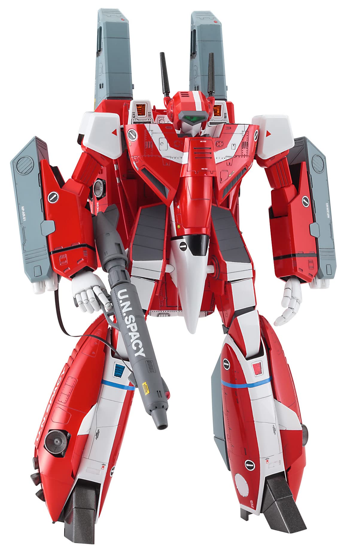 

Hasegawa Super Dimension Fortress Macross VF-1J Super Battroid Valkyrie Milia Custom 172 Scale Plastic Model Kit 65882