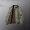 Men's Loose-Fit Cotton Baseball Jacket for Spring and Autumn