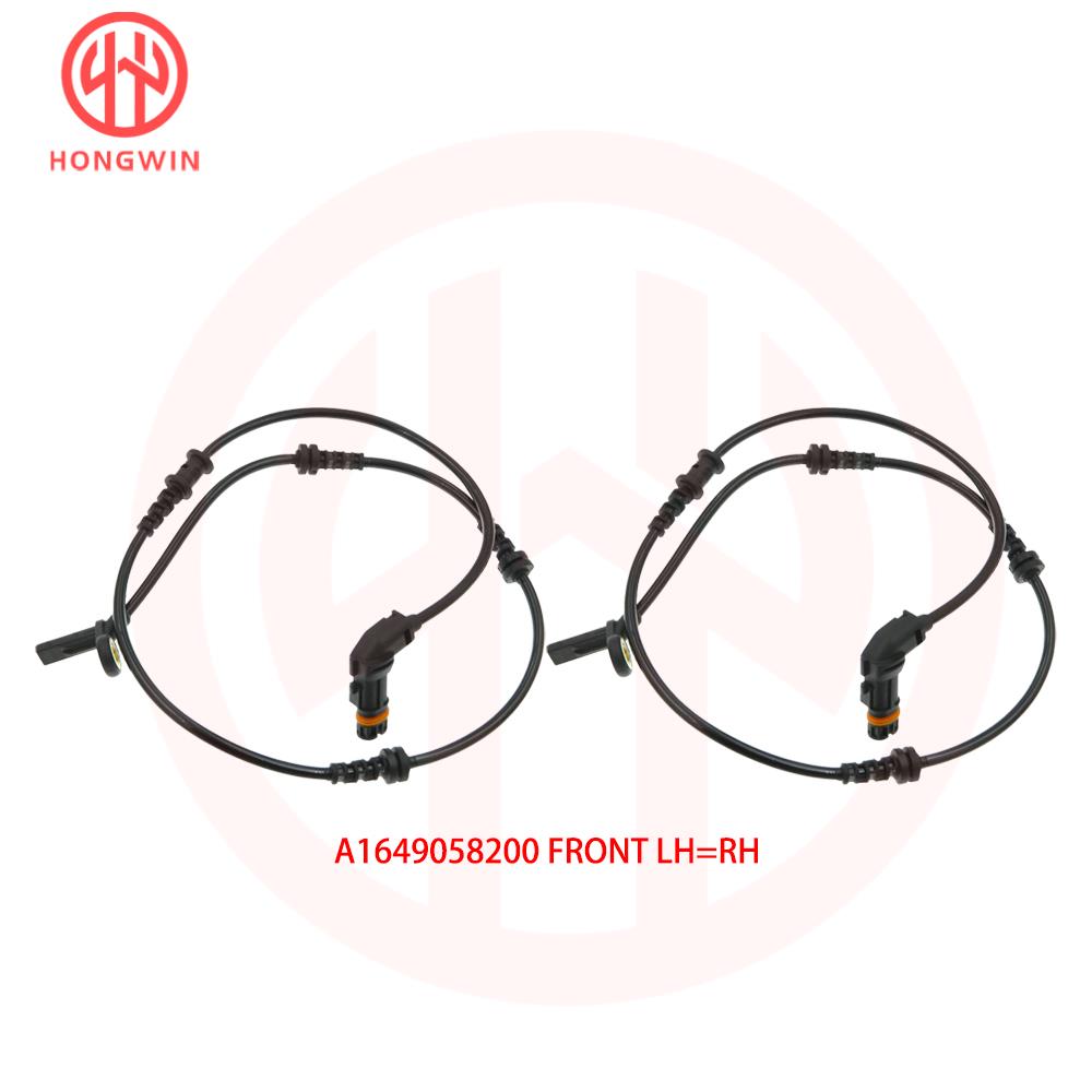 A1649058200  Front Left Right ABS Wheel Speed Sensor A1649058200 For Mercedes-Benz X164 GL320 V6 3.0L W164 ML320 FRONT X2