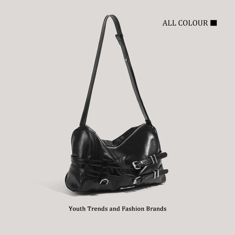 Autumn and Winter Sweet and Cool Locomotive Bag Niche Design Tote Bag Fashion Versatile Commuter Shoulder Messenger Bag