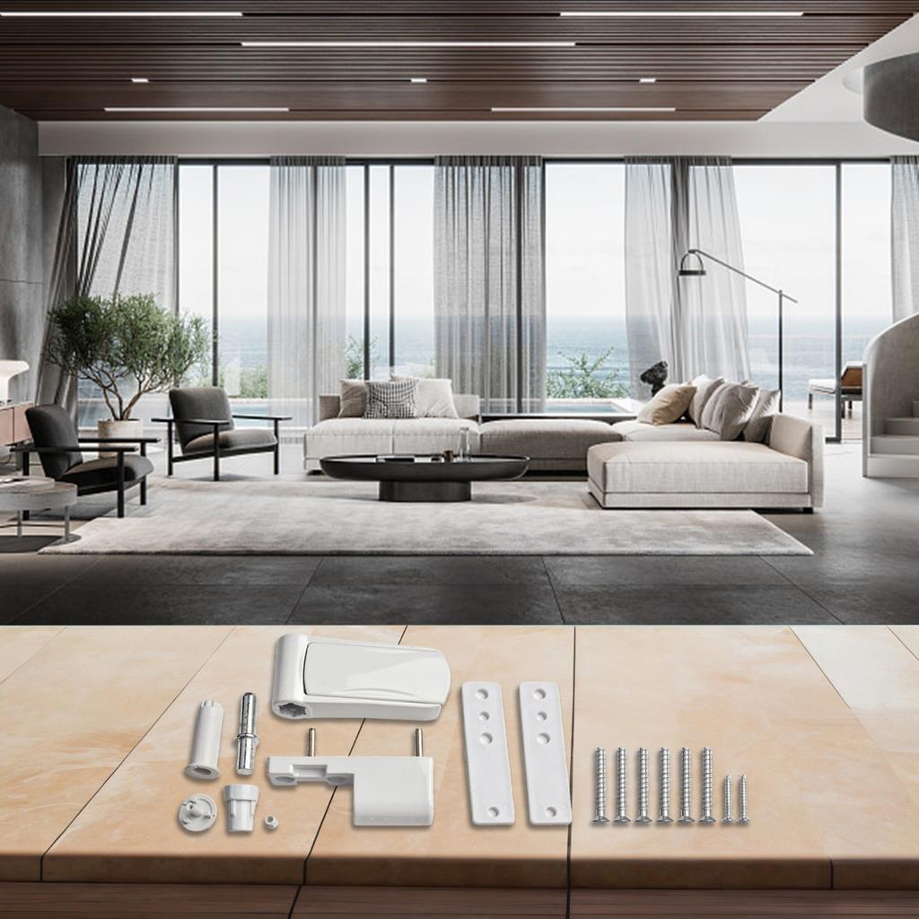 Aluminum Profile Door Flag Hinge Equipped With A Hydraulic Mute Buffer