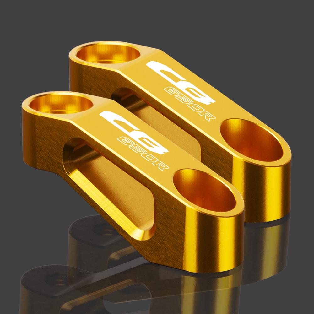 Für HONDA CB CBR CB650R CB 650R CB650 R CB 650 R Motorrad Rückspiegel Extender CNC Aluminium Adapter